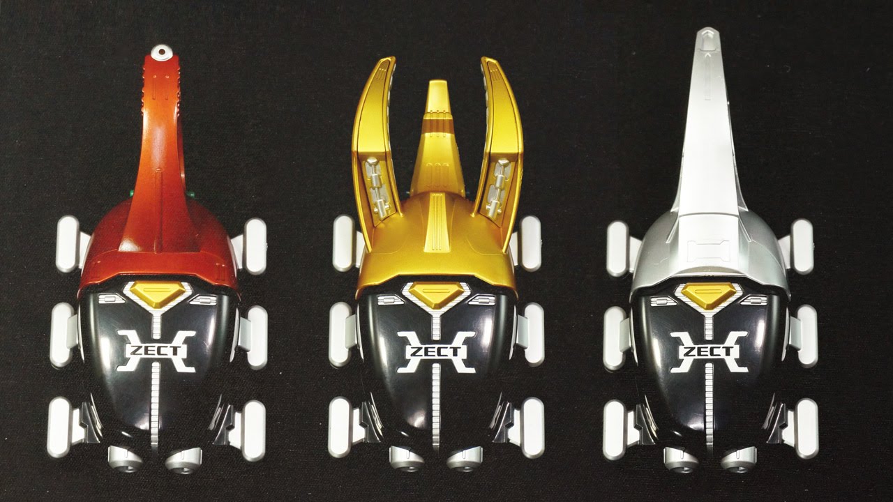 仮面ライダー カブト 変身ブレス カブティックゼクター - YouTube