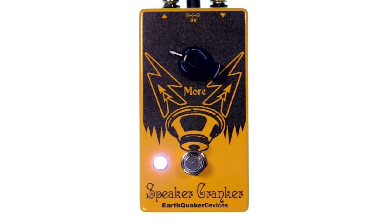 EarthQuaker Devices Speaker Cranker v2 Overdrive Demo - YouTube