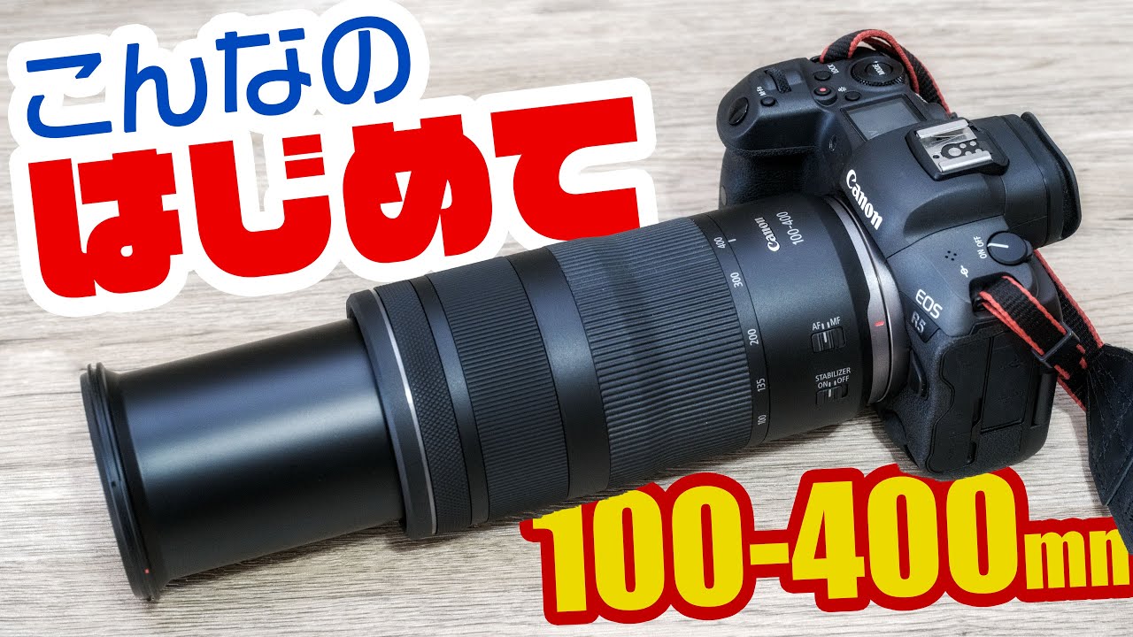 すごい瞬間が撮れた「Canon RF100-400mm F5.6-8 IS USM」キヤノン超