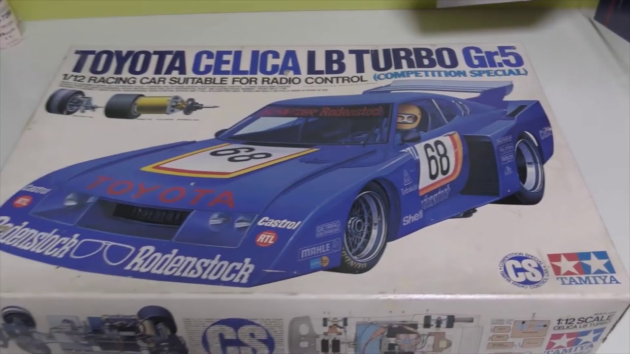 1978年に買った タミヤトヨタセリカ LB ターボ Gr.5 競技用スペシャル