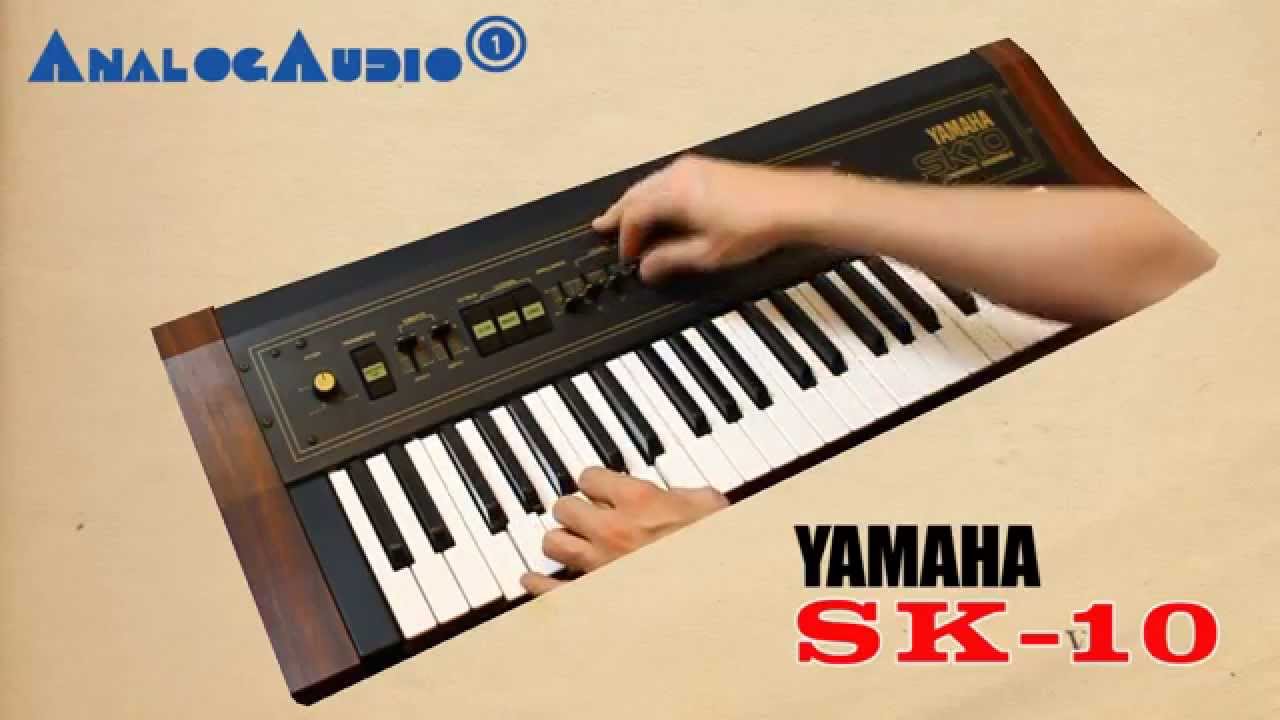 YAMAHA SK10 String Machine 1979 | HD DEMO - YouTube