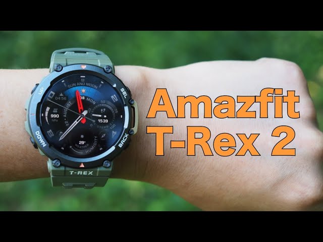 Amazfit T-Rex 2を4ヶ月使ってみての感想。スマホがなくても情報が見れ