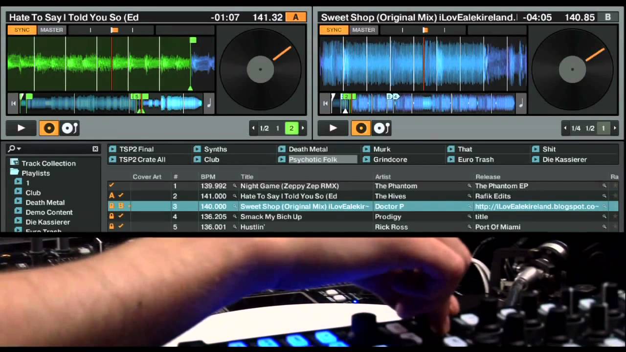 Native Instruments Traktor Scratch Pro 2 Demo - YouTube