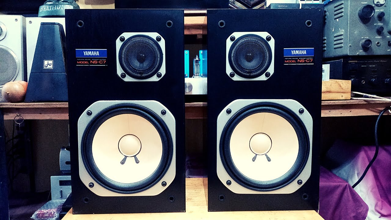 YAMAHA NS-C7 Natural Sound Speaker System || Serial No. 107527