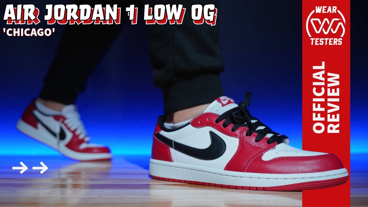 Air Jordan 1 Low OG Chicago 2025 - YouTube