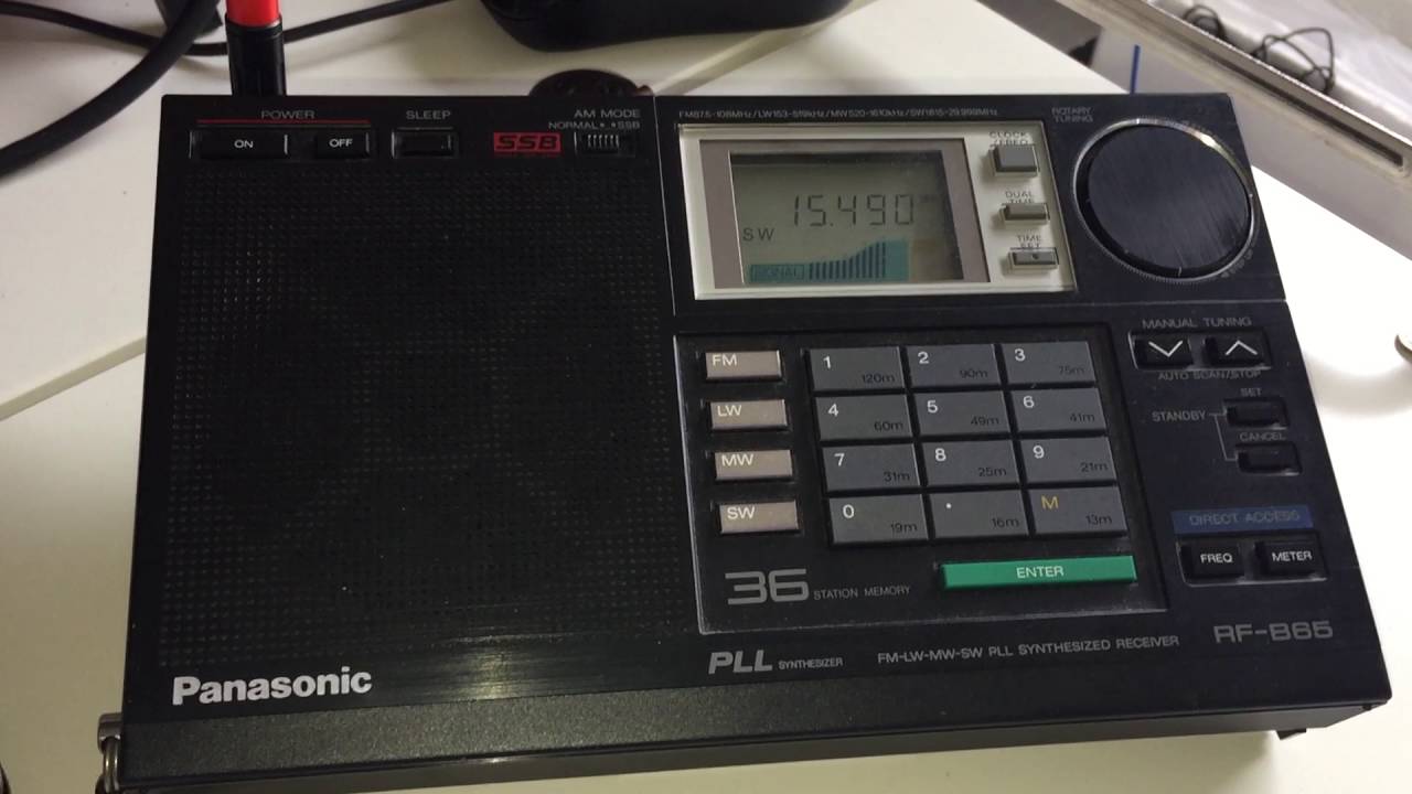 Panasonic RF-B65; first impressions and summary of features - YouTube