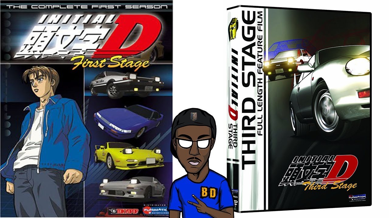 Anime DVD Release Comparison: Initial D Stage 1-4 - YouTube