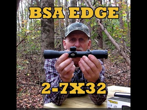 BSA Edge 2-7X32 Pistol Scope Review - YouTube