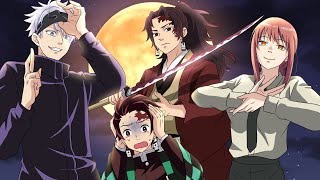 鬼滅の刃×チェンソーマン×呪術廻戦】もしもジャンプ最強3大キャラが鬼