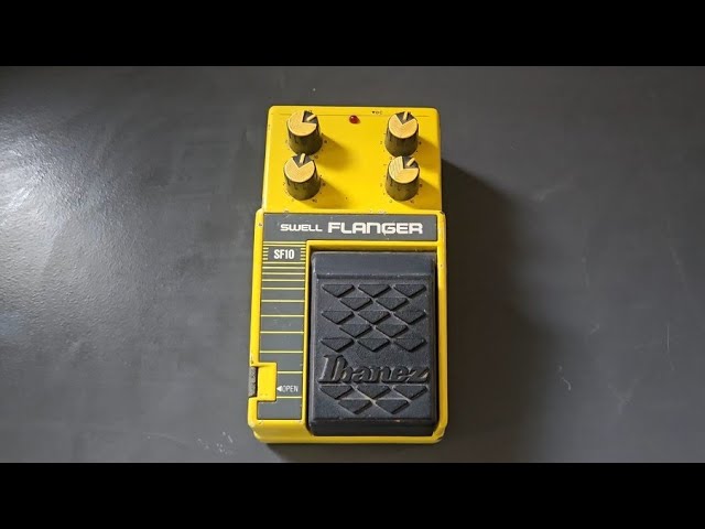 Ibanez SF10 Swell Flanger demo - YouTube