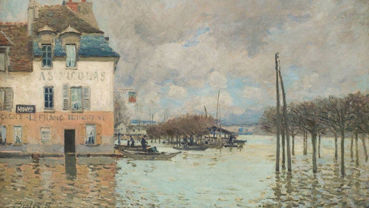 Impressionist Painter-Alfred Sisley Painting - YouTube