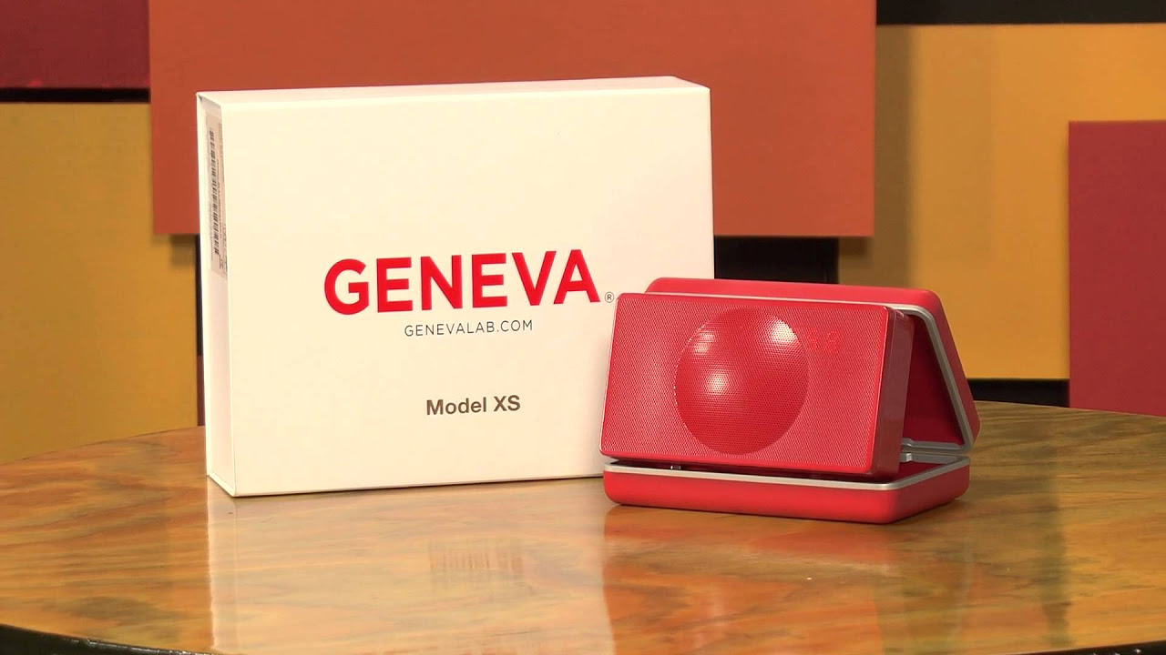 Geneva Sound System Model XS Speaker Video Review - YouTube