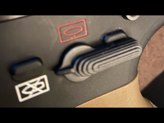 Geissele Posi-snap Safety Selector - YouTube