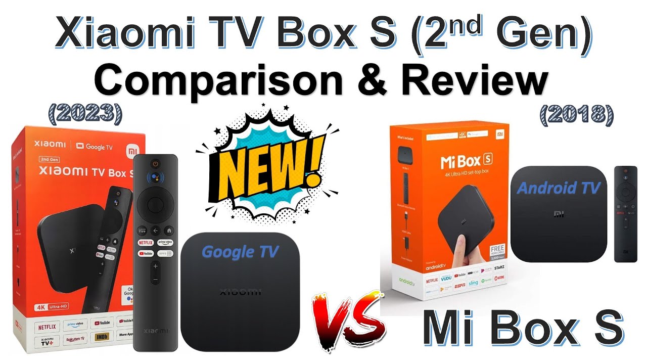 Xiaomi TV Box S (2nd Gen) vs Mi Box S Comparison and Review - YouTube