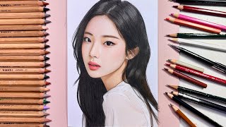 Ruka 루카 BABYMONSTER Drawing | Sketch Art Colored Pencils - Speed