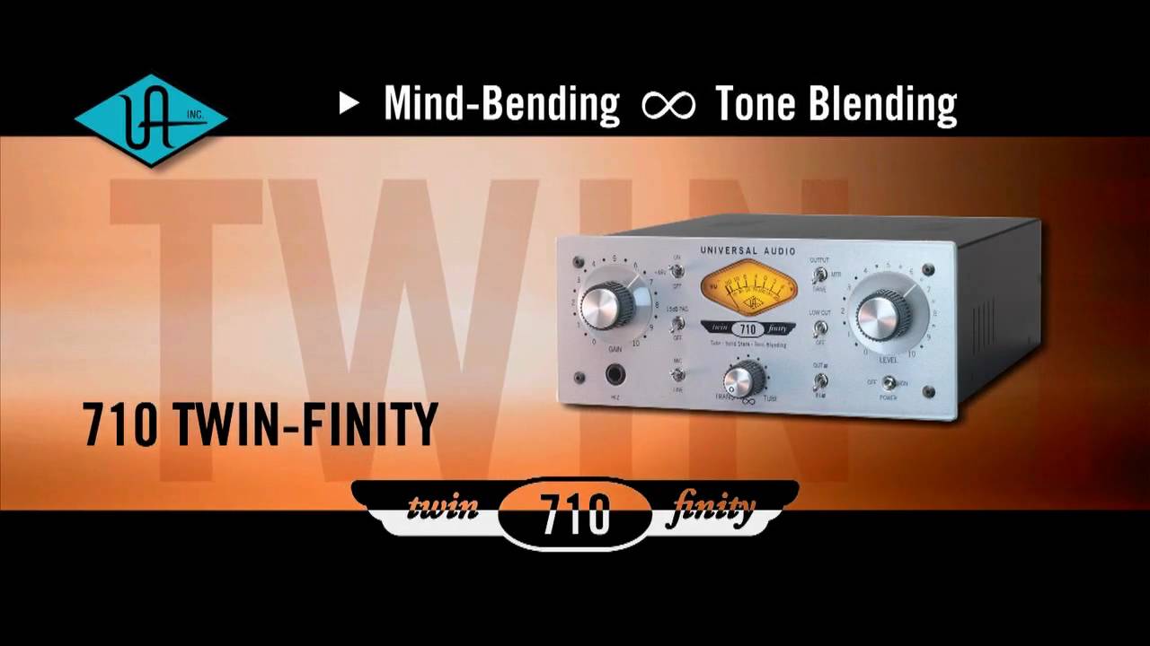 Universal Audio 710 Twin-Finity Mic Pre & DI Box | Guitar Center