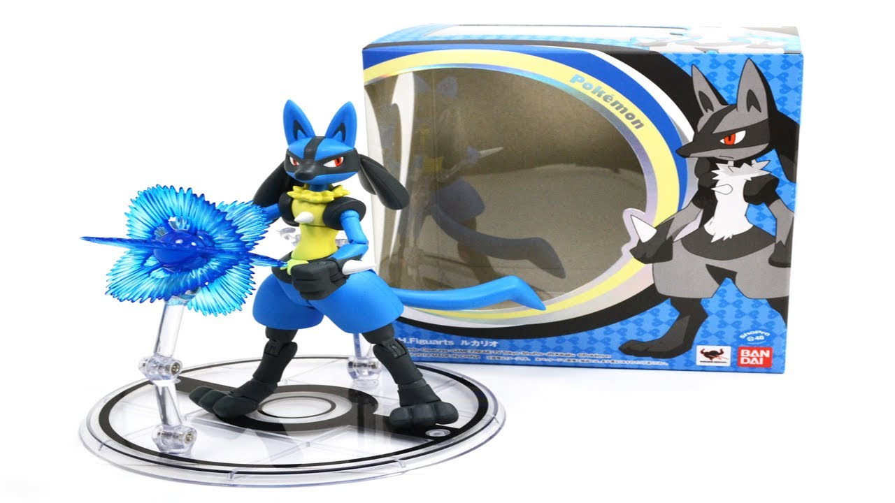 S.H. Figuarts Lucario Unboxing & Review - YouTube