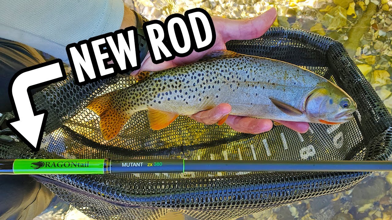 MUTANT zx380 Zoom Tenkara Rod — DRAGONtail Tenkara
