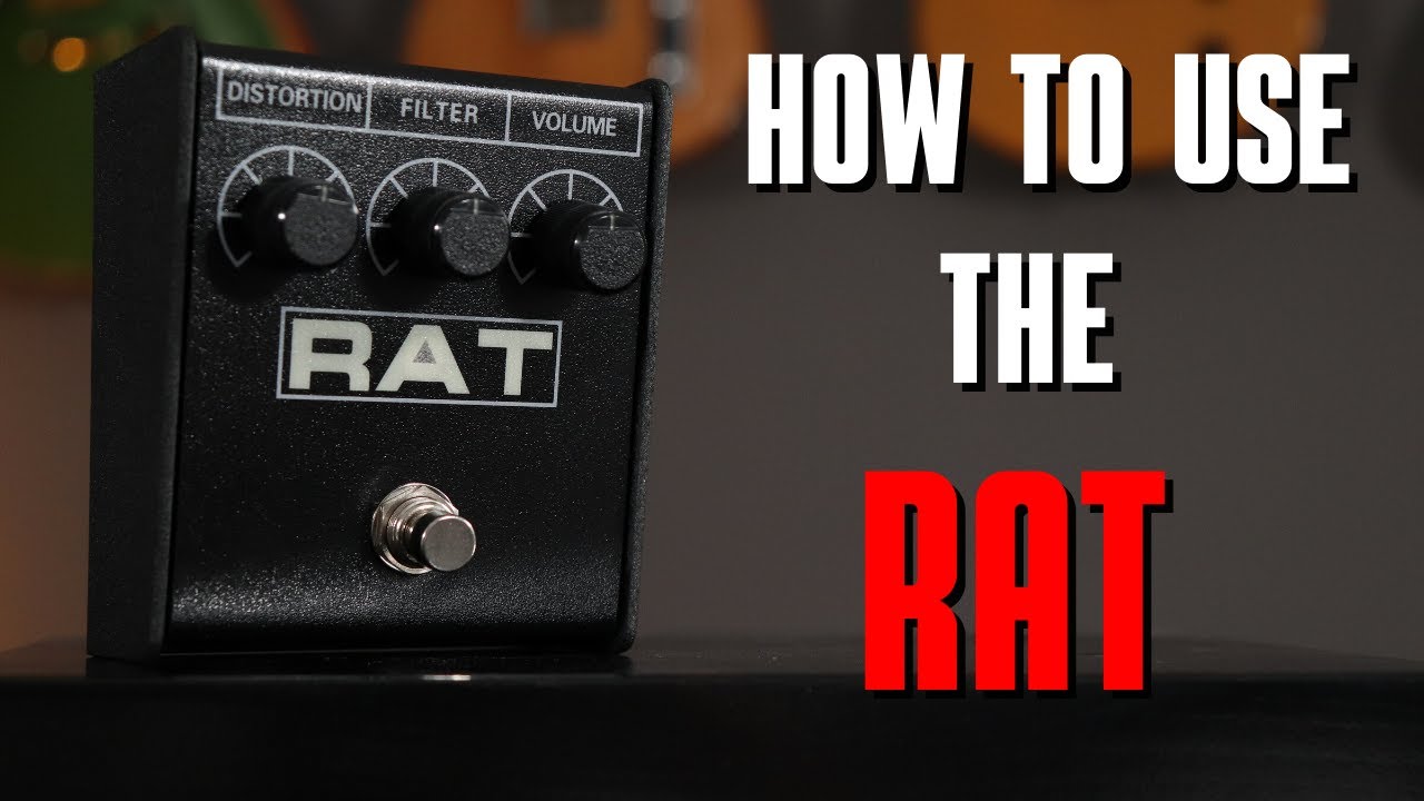 ファズが必要だったんだけど、Rat持ってること思い出した : r/guitarpedals