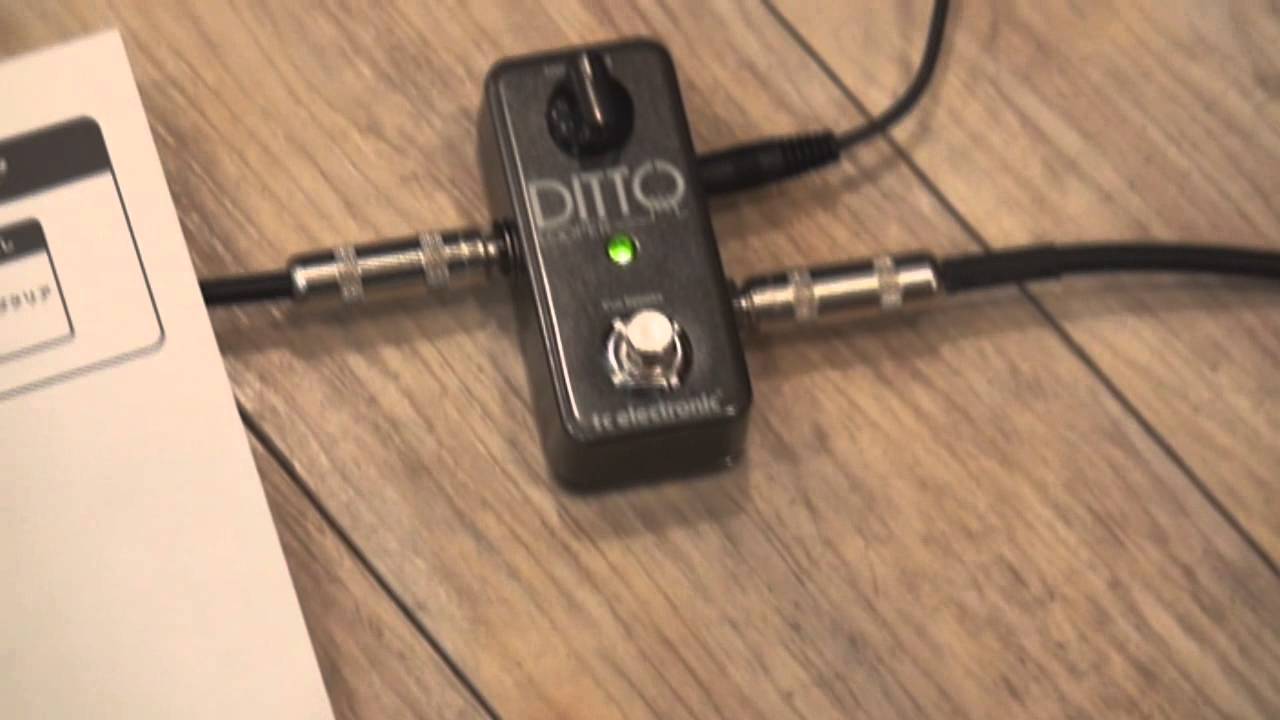 Ditto Looper] A looper designed by guitarists for guitarists