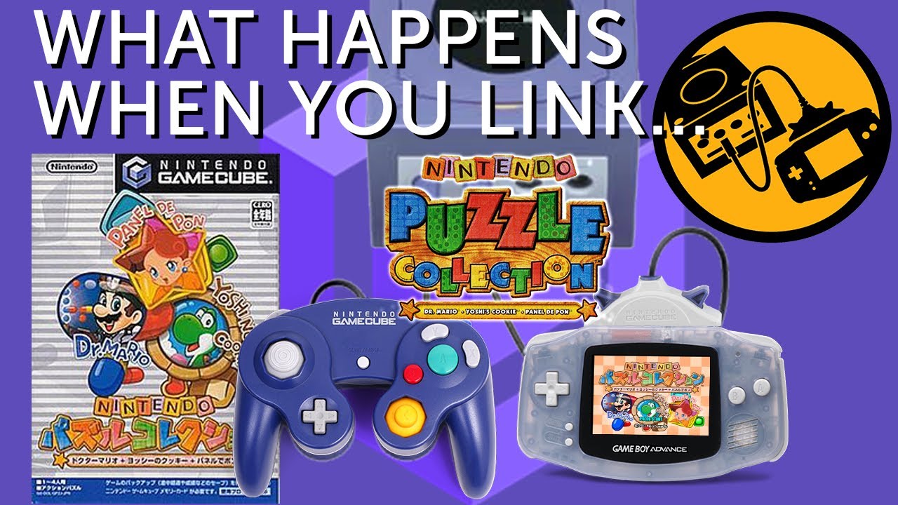 GC-to-GBA Link - Nintendo Puzzle Collection (Japan exclusive