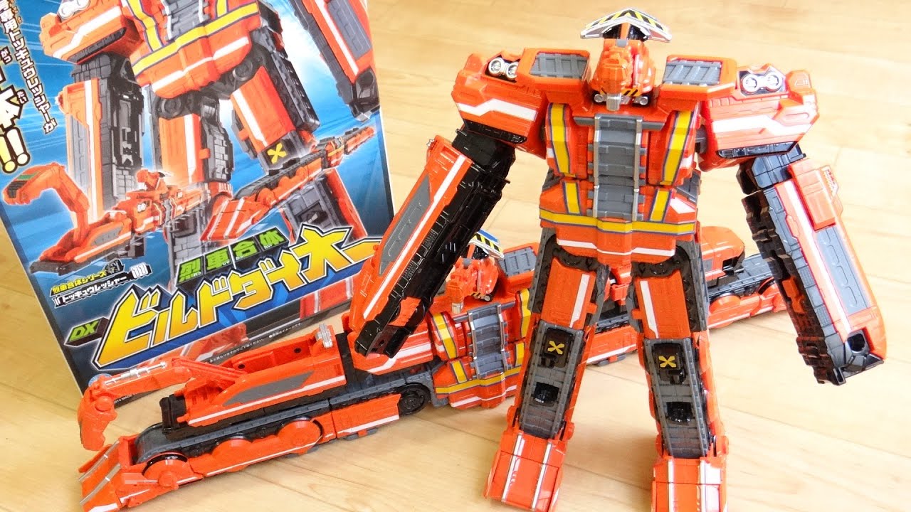 Ressha Gattai DX Build Dai-Oh & Build Ressha 6 cars connected