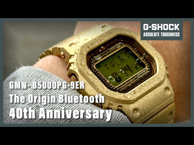 Unboxing The Casio G-Shock GMW-B5000PG-9ER - YouTube