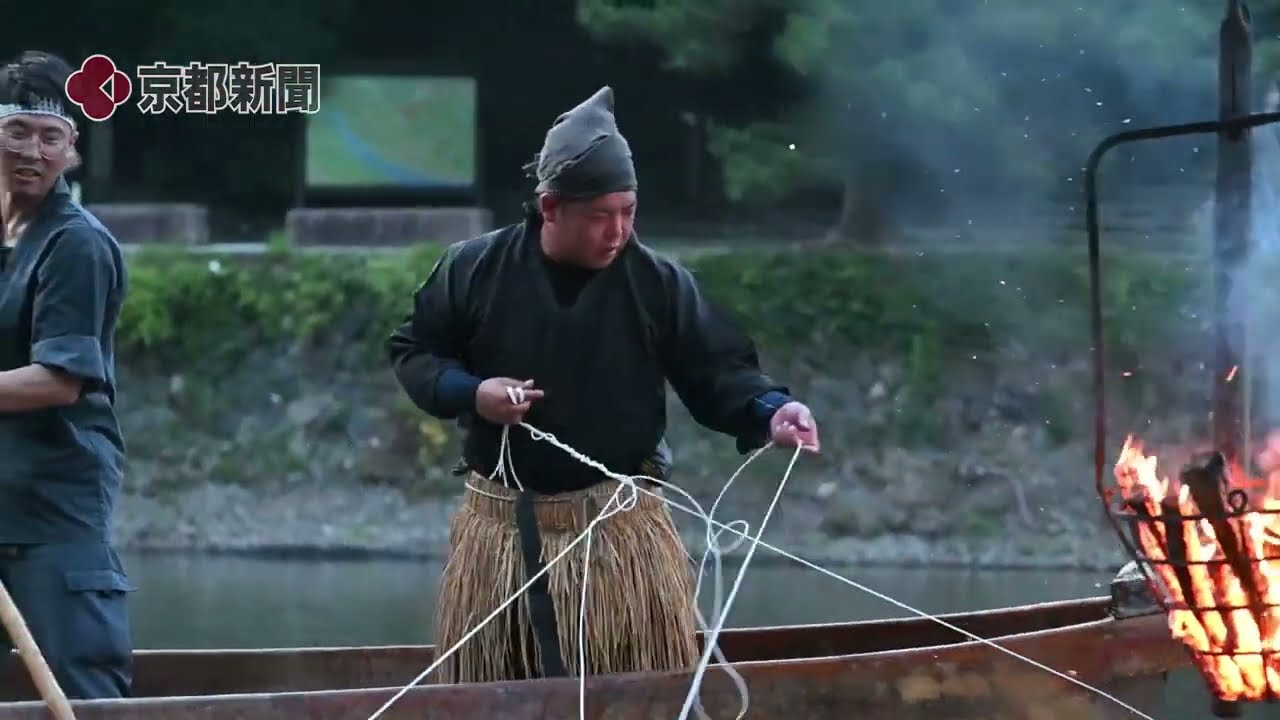 京都市の嵐山で鵜飼始まる（2025年6月30日、京都市・大堰川） - YouTube