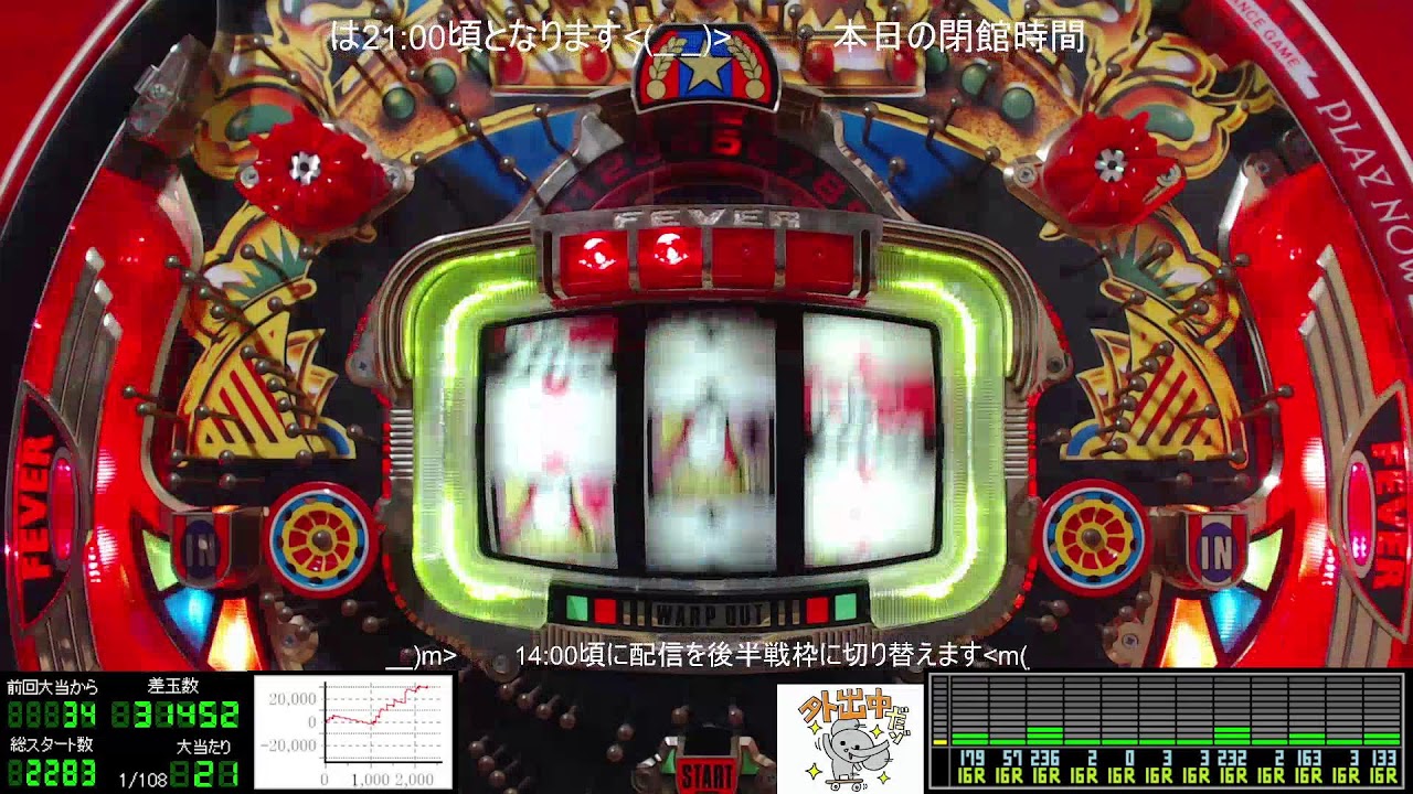 前半戦～14:00🌸華金女王様🌺【保留連チャン機】パチンコライブ配信