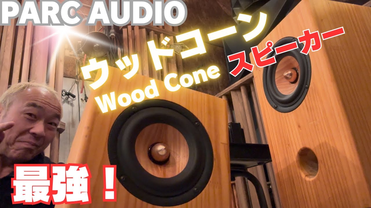 Impressive!] The softness and power of the wood cone! PARC Audio