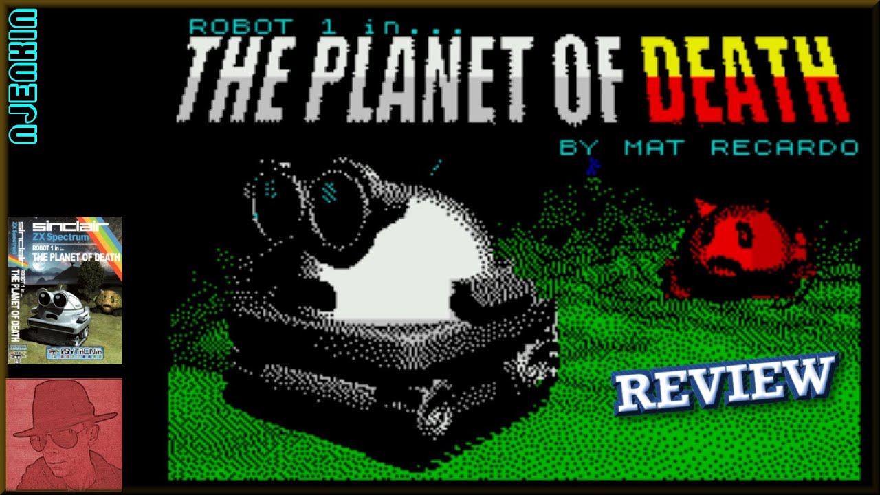 Robot 1 in The Planet of Death : Homebrew from 2017 - on the ZX