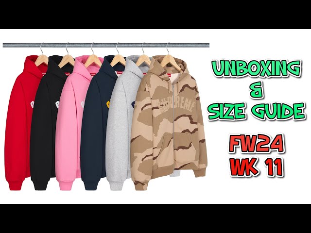 SUPREME ARC THERMAL SWEATER SIZE GUIDE! - YouTube