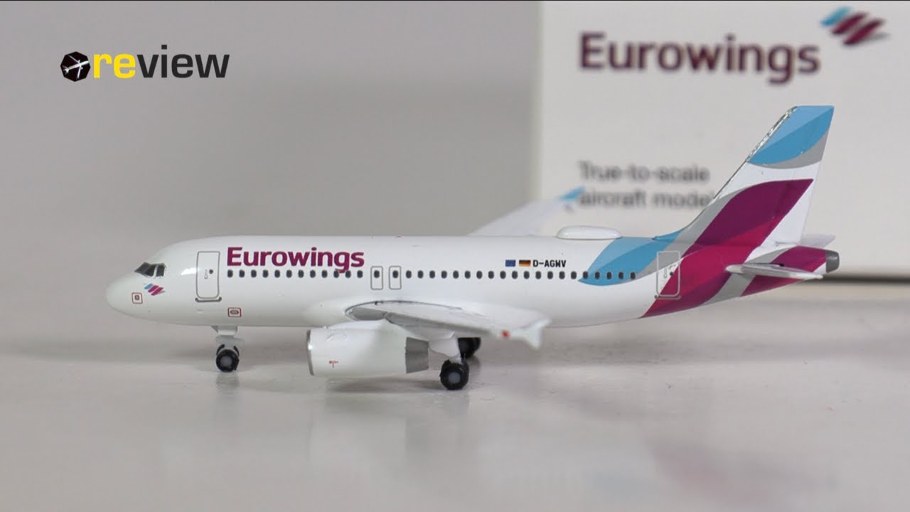 Eurowings Airbus A319-100 | Review #546 - YouTube