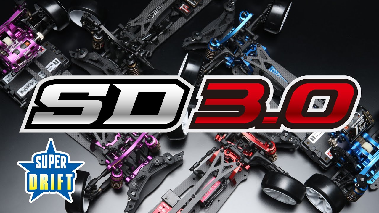 スーパードリフト SD3.0 ブルーバージョン 組み立てキット - ラジコン