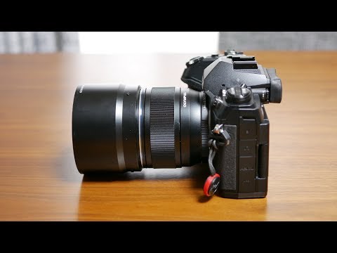OLYMPUS M.ZUIKO 75mm F1.8 単焦点レンズ 試し撮り - YouTube