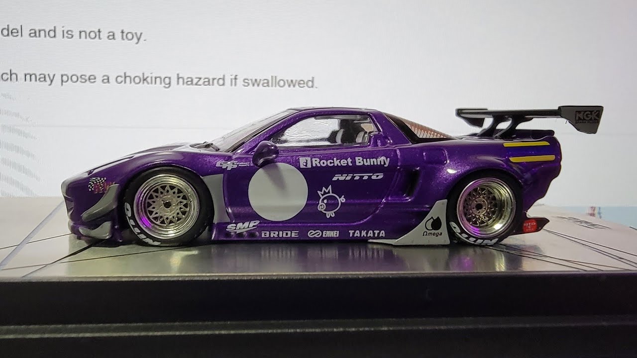 NSX ROCKET BUNNY V2 AERO Metallic Purple 1:64 by INNO64 EP.94