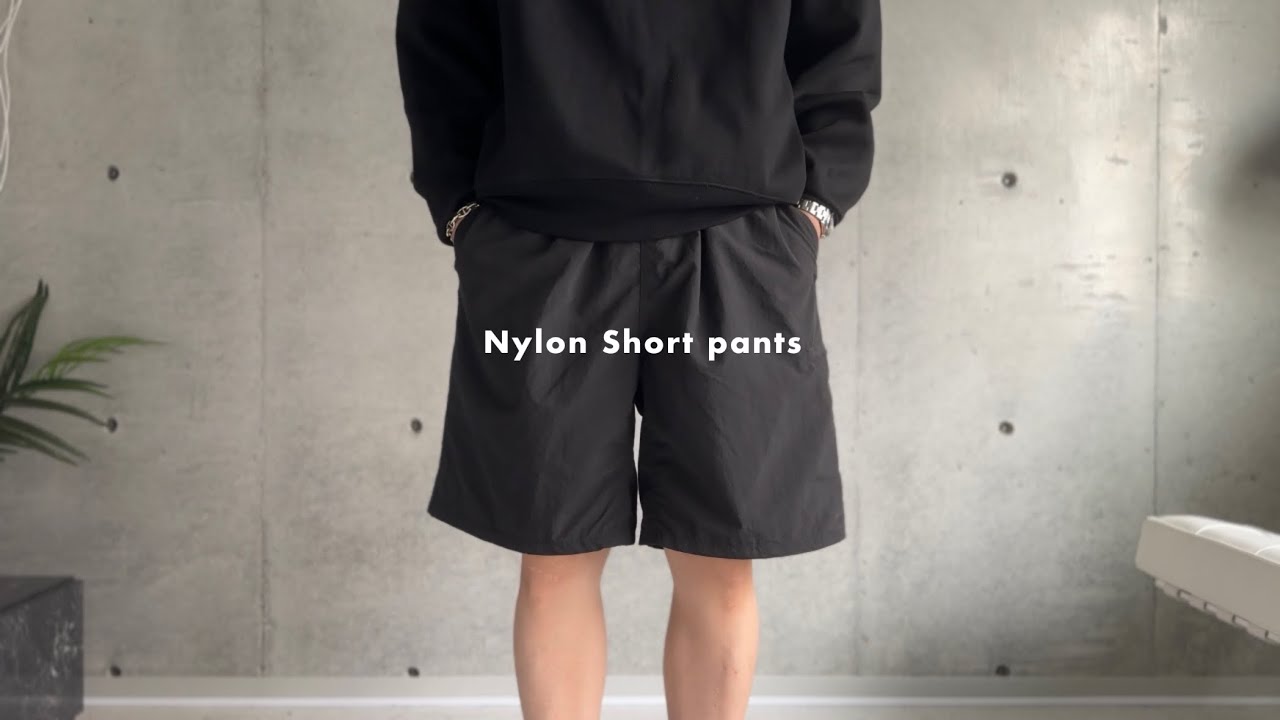 MUJI WALKER〉無印良品のナイロンショートパンツ。 - YouTube