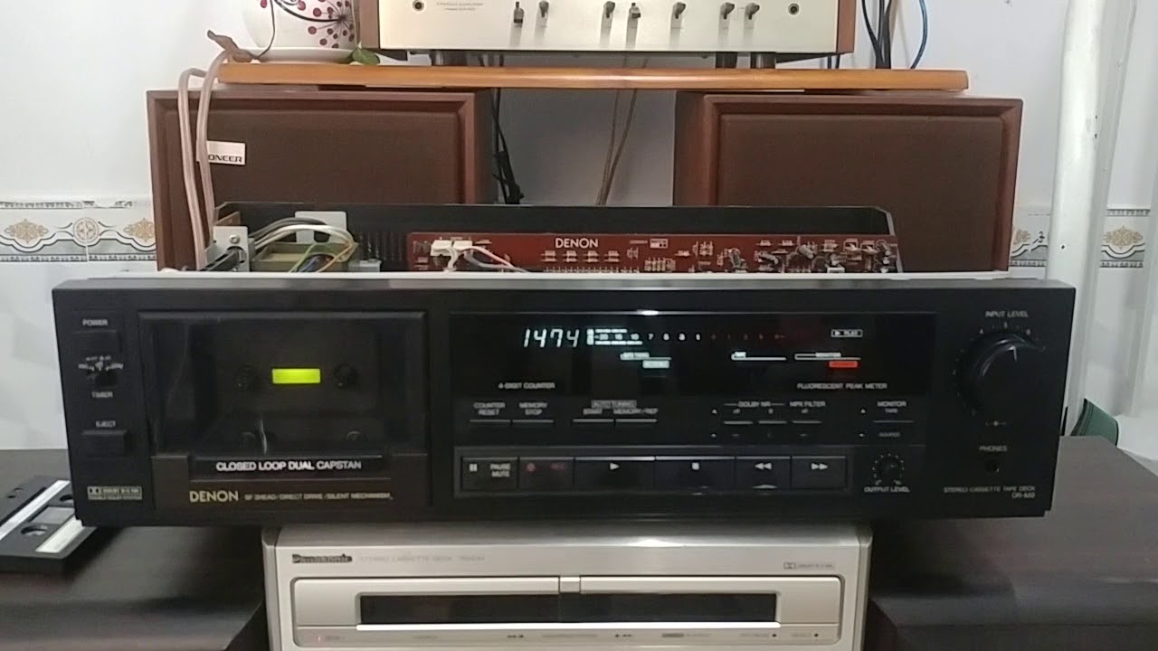 即購入可】DENON DR-M9 カセットデッキ 即購入可】DENON DR-M9