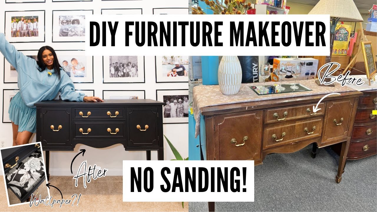 Painting Furniture For Beginners | No Experience or Tools Required