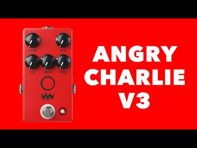 AGC3】自作Angry Charlie V3/赤P/9〜18V電源対応 自作Angry Charlie V3