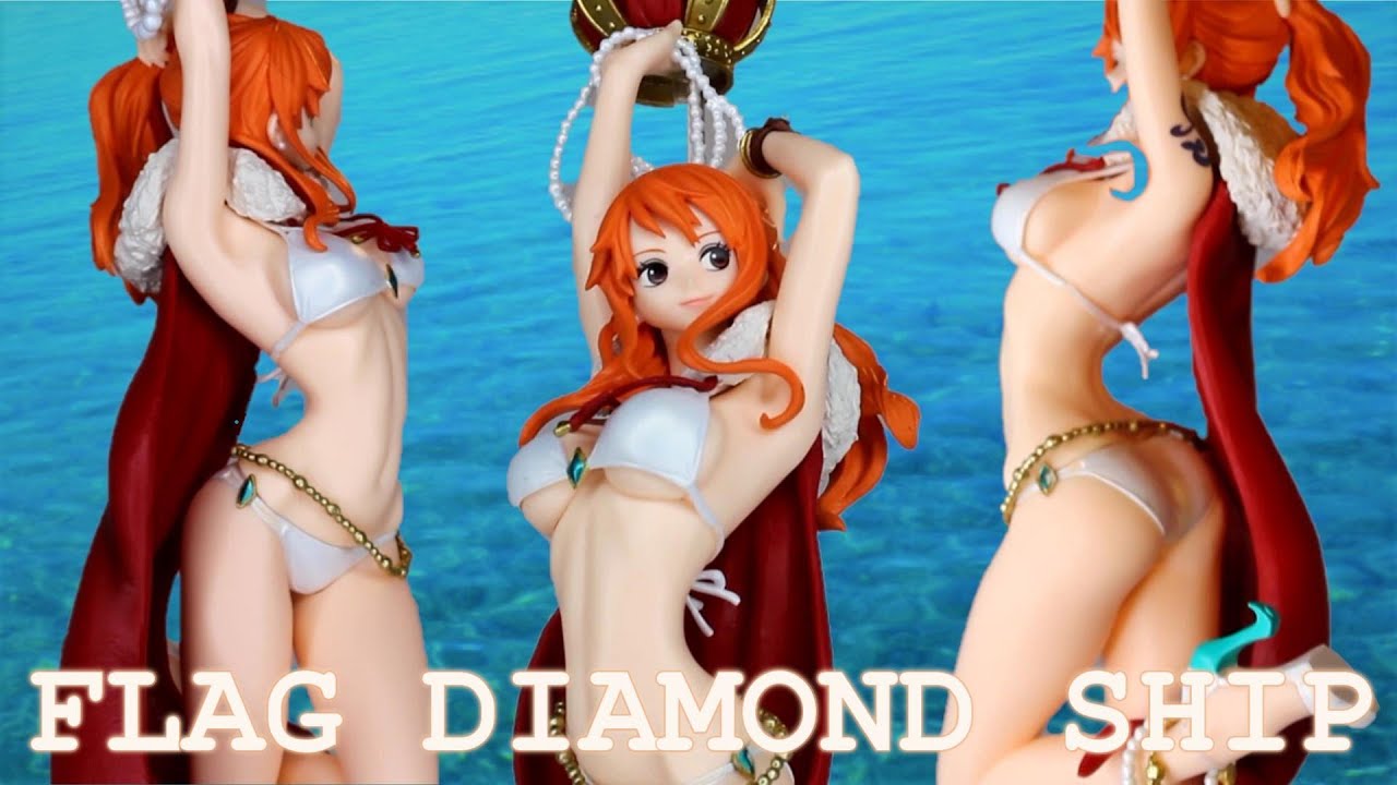 ONE PIECE STAMPEDE] FLAG DIAMOND SHIP NAMI Figure review (Unboxing