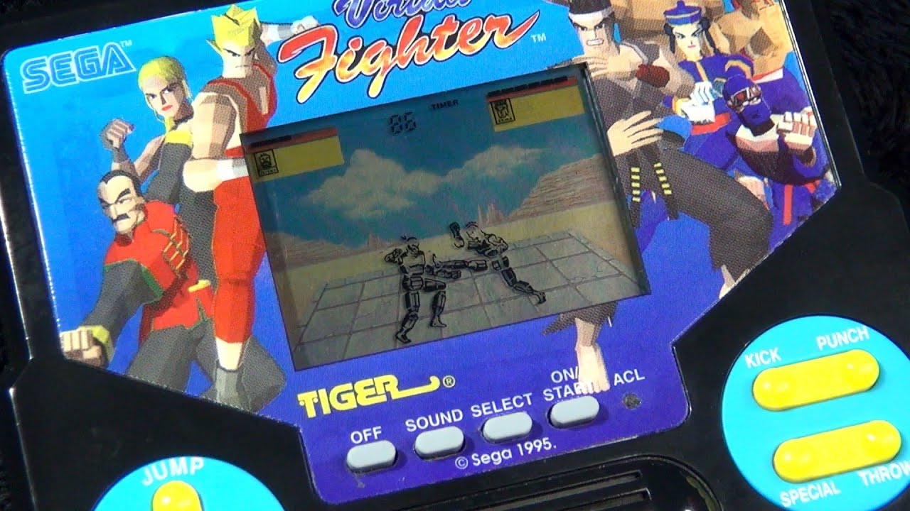 レトロ 電子ゲーム】セガ タイガー バーチャファイター 格闘 対戦 90