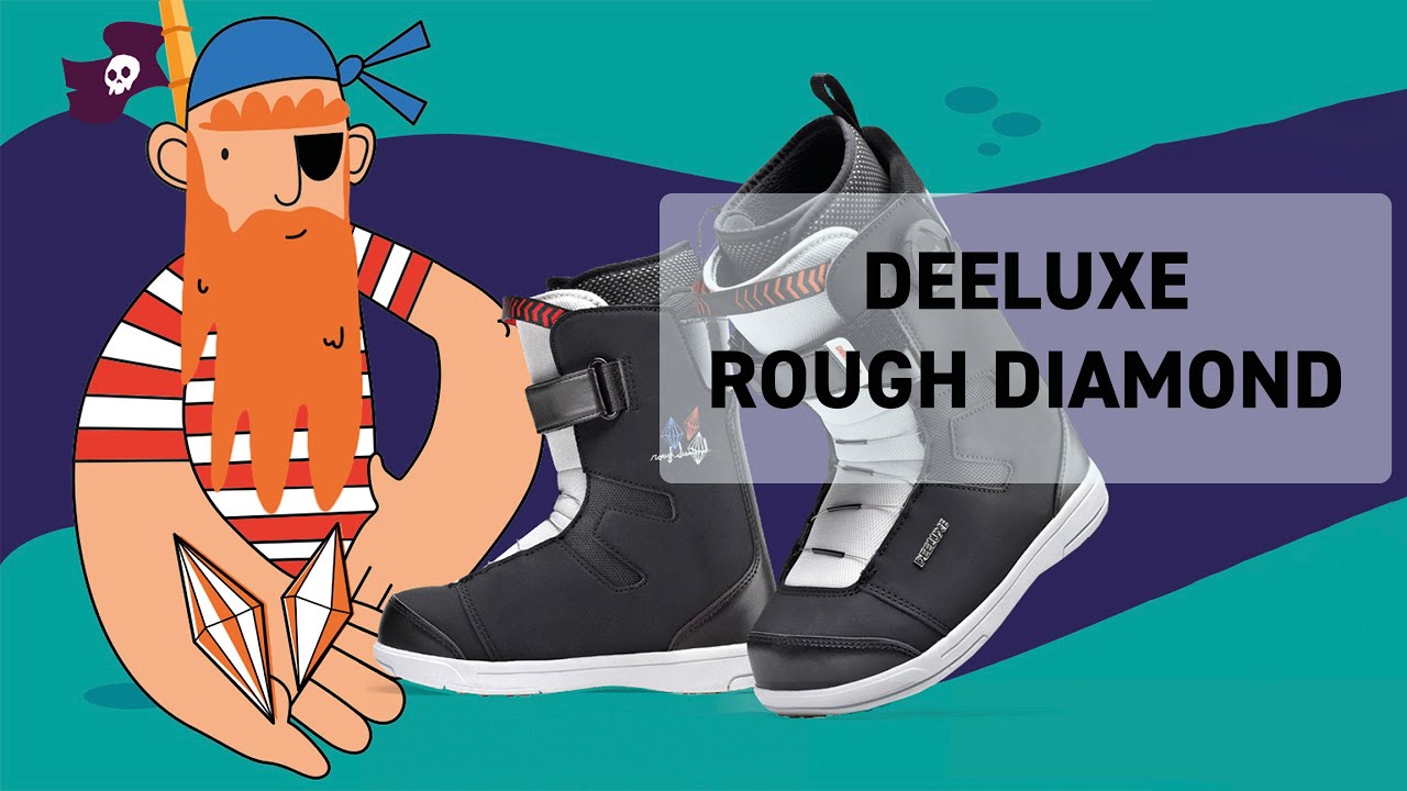 DEELUXE Rough Diamond Kids Snowboard Boots - YouTube