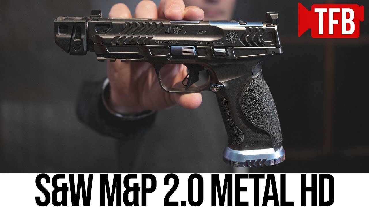 STEEL FRAME Smith & Wesson M&P9 Metal HD Spec Series V | SHOT Show