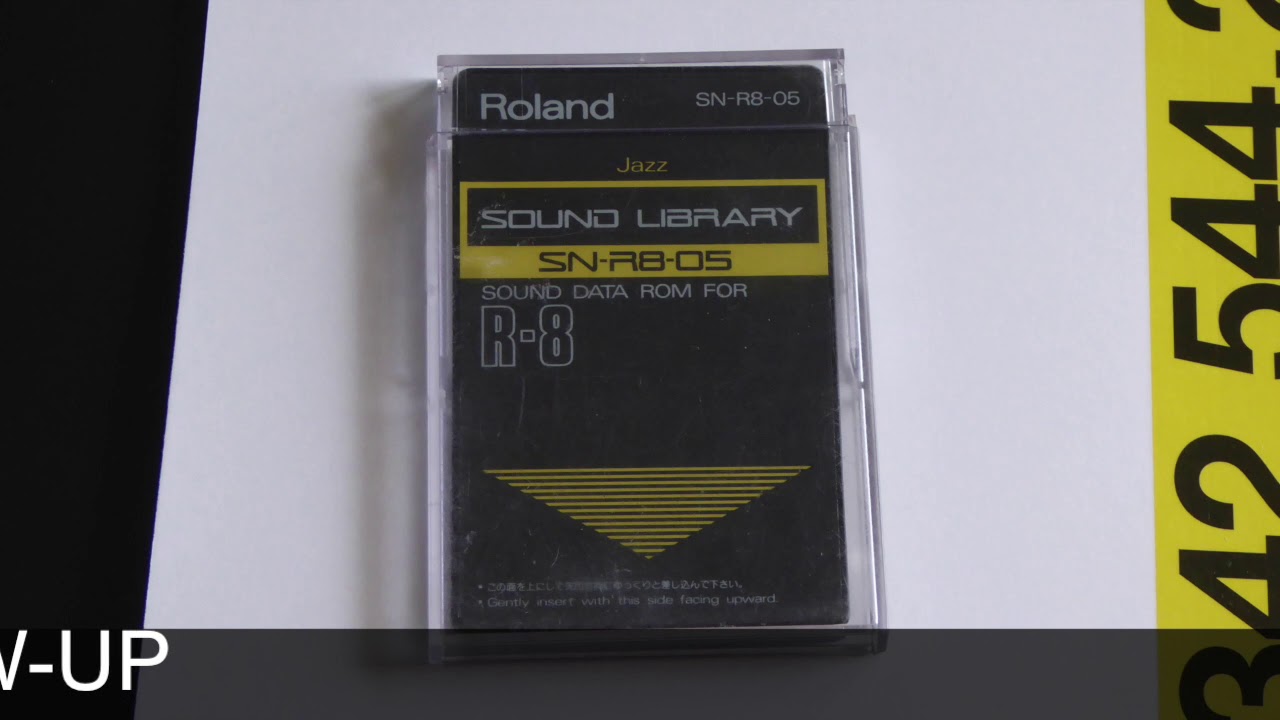 Roland R8 11 demo songs from factory ROM cards - YouTube