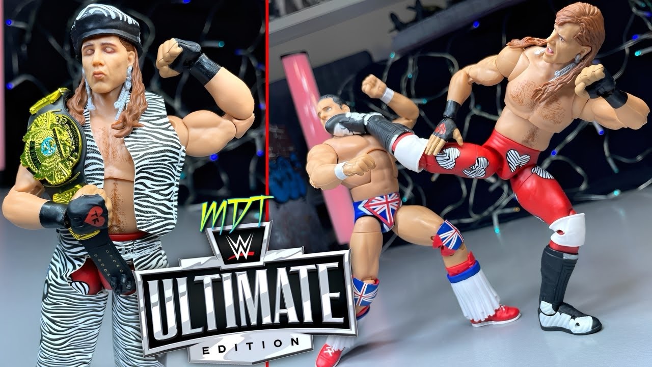 WWE ULTIMATE EDITION SHAWN MICHAELS AMAZON EXCLUSIVE FIGURE REVIEW