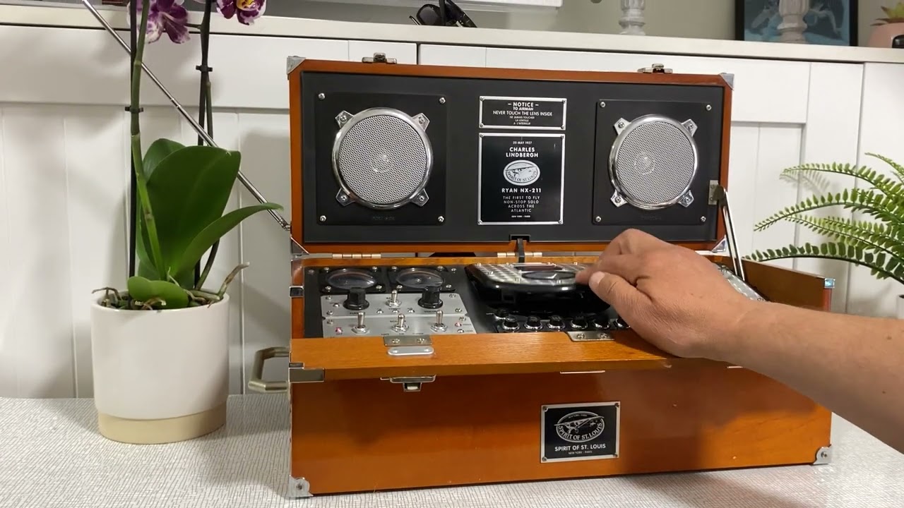 spirit of st louis radio Ryan NX-211 - YouTube