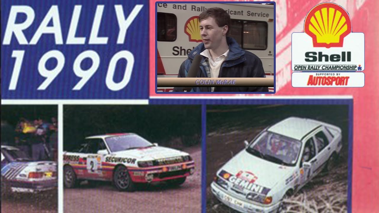 Colin McRae in the 1990 British Open Rally Championship | Round 1