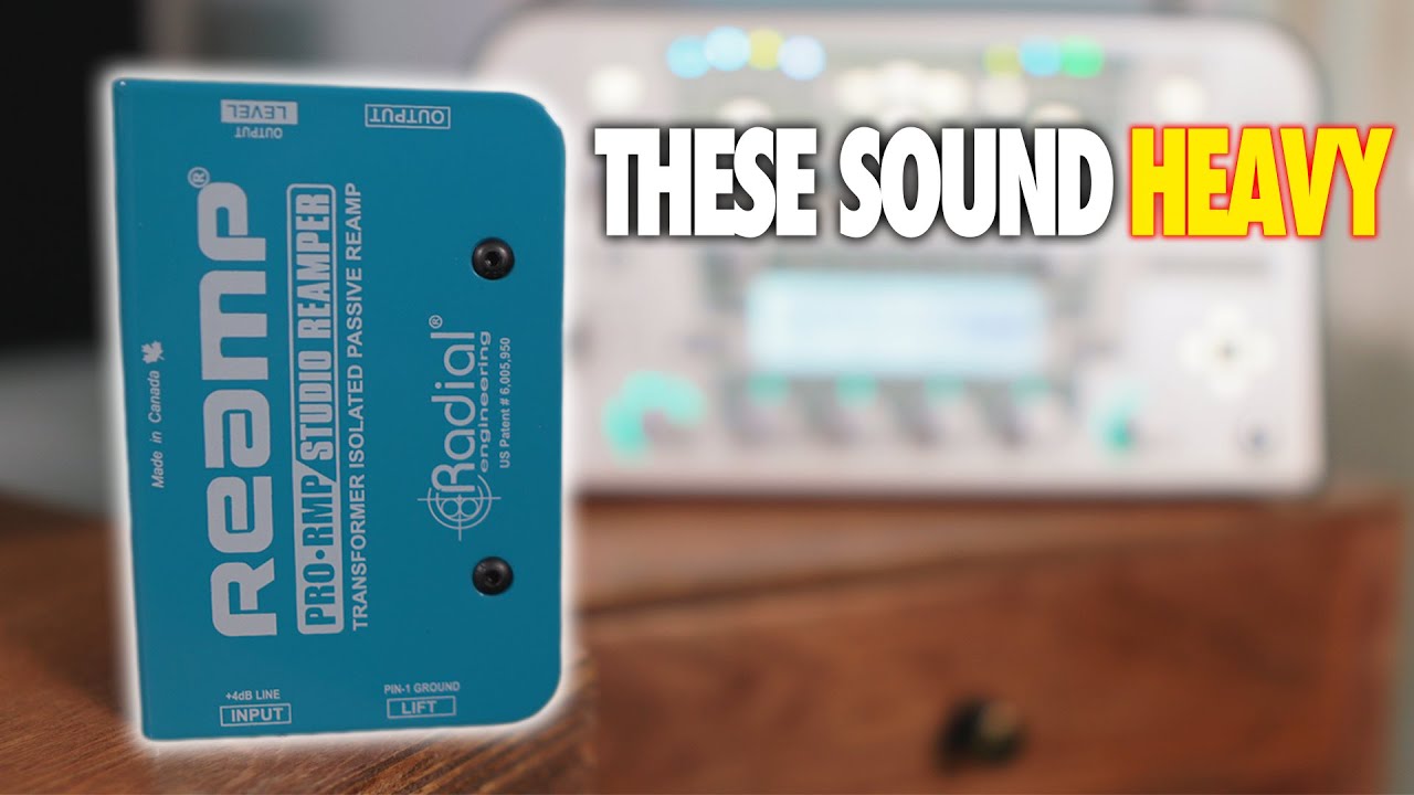 Reamping HIGH GAIN Guitars | Radial Pro RMP - YouTube