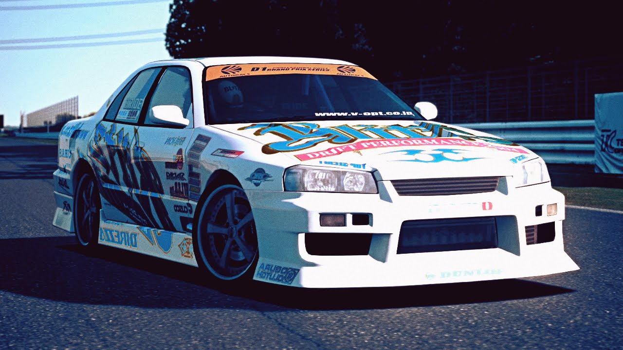 GT6) BLITZ ER34 D1 SPEC '04 - Exhaust Video - YouTube